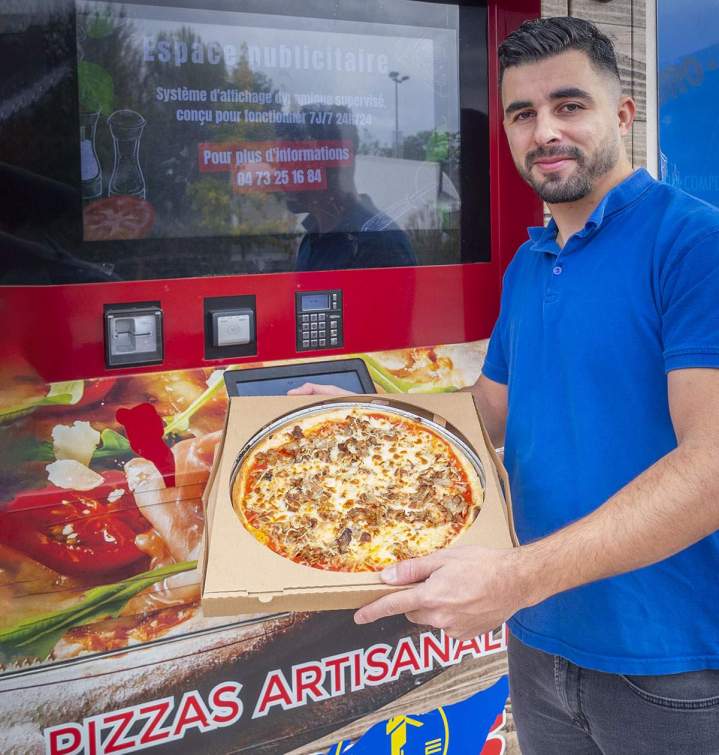 Distribution de pizza Gerzat
